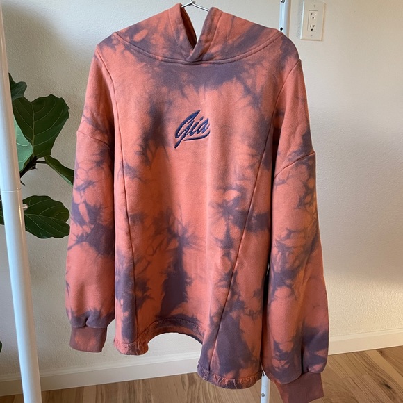 I.AM.GIA Tie Dye Oversized Tatiana Hoodie XS - Picture 2 of 6